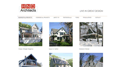 Desktop Screenshot of hndarchitects.com